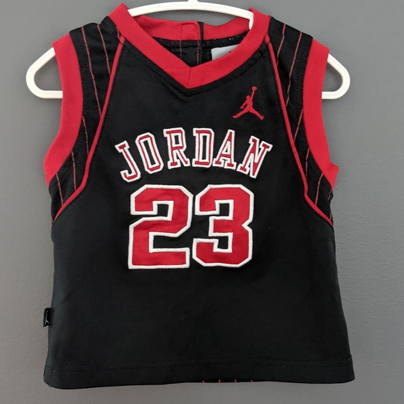 Jordan Other - Jordan red & black sleeveless jersey